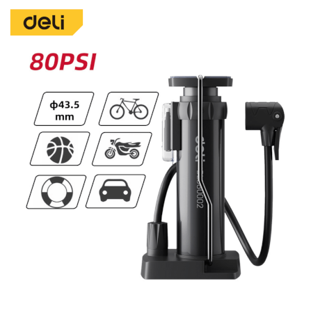 เครื่องสูบลม DELI DL880002-BK-01 80PSI สีดำ_11